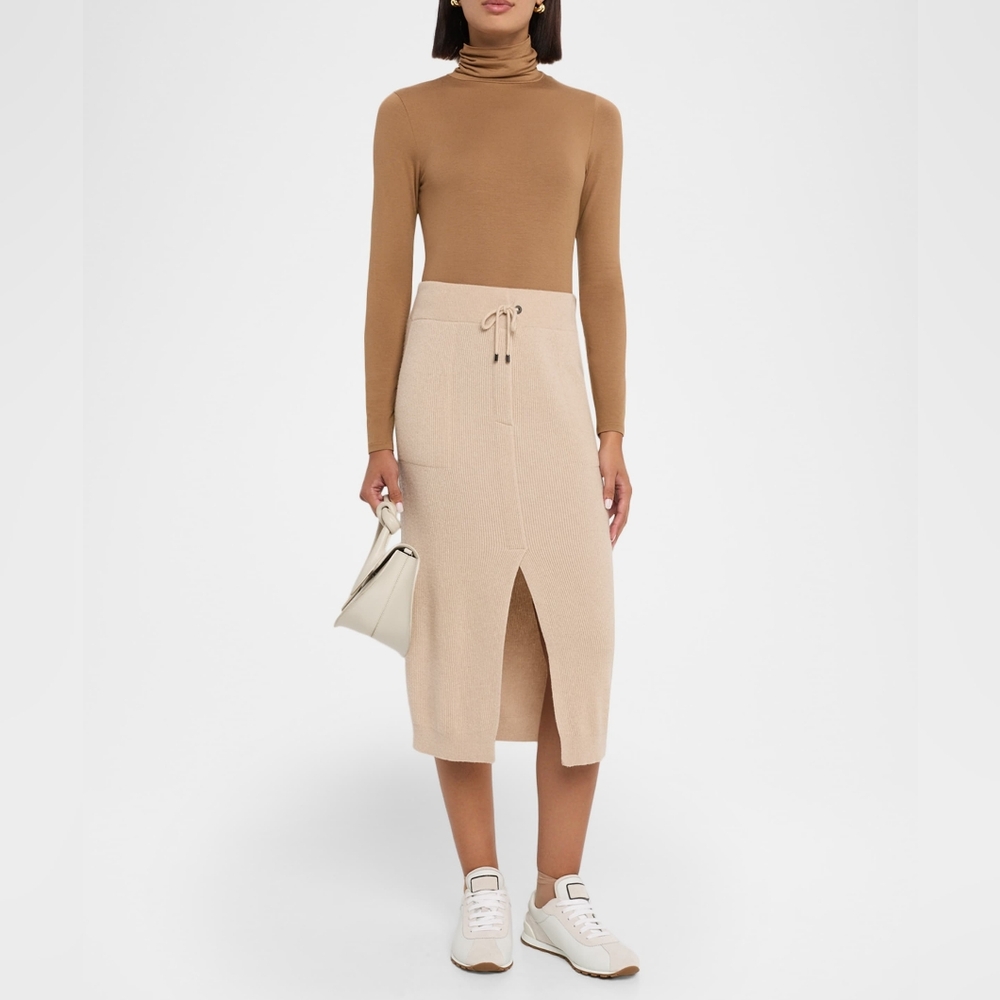 NWT Majestic FilaturesSoft Touch Long-Sleeve Turtleneck size XL in Camel